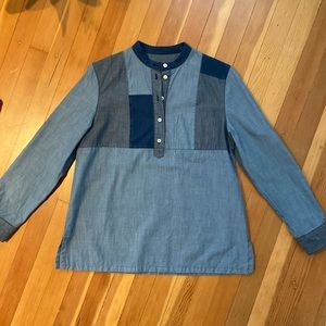 A.P.C. Blue Denim Blouse size 36